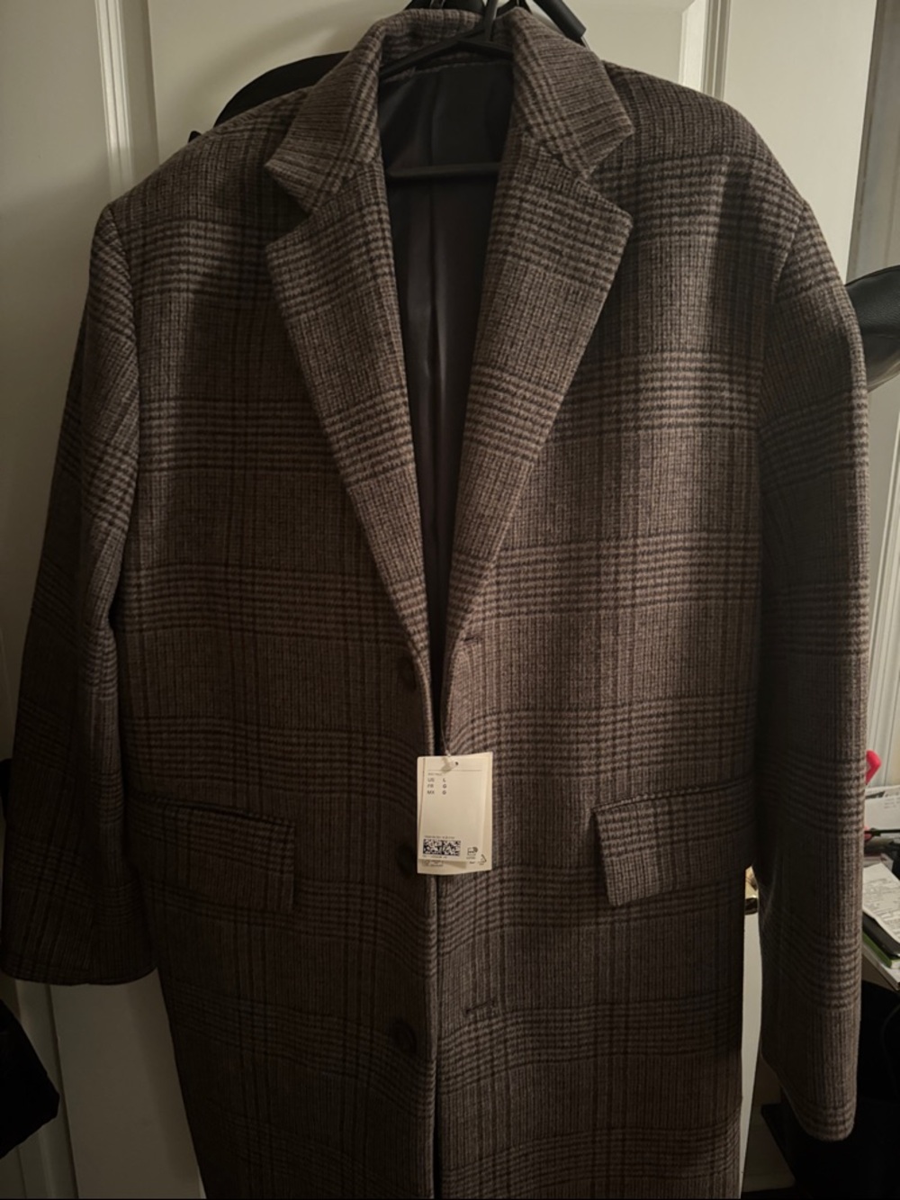 H&M Men's Brown Over Coat